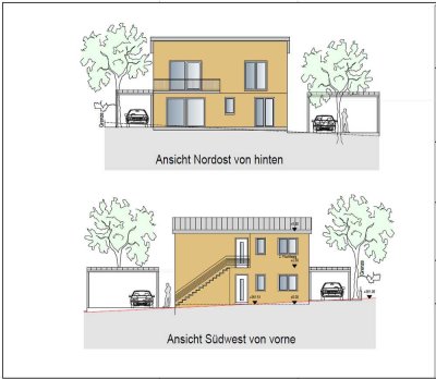 Neubau -2 FH mit 2 x 2 Zi. Wohnungen- mit pauschaler NK Abrechnung- keine Hausverwaltung mehr!