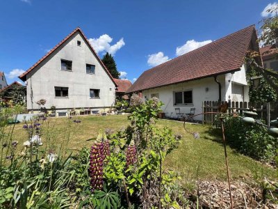 Grundstück mit EFH und vielen Optionen in ruhiger Wohnlage