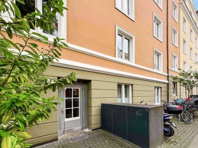 Ebenerdige Altbauwohnung mit 20m² Terrasse - Frei lieferbar!