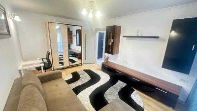 Stilvolle 1-Zimmer-Wohnung mit Balkon und Einbauküche in Riegelsberg
