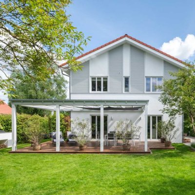 Top-gepflegtes Familienhaus mit großem Garten und Südwestterrasse