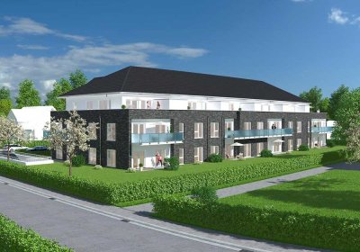 Barrierearme 2 Zimmer-Wohnung im Erdgeschoss mit großer Terrasse