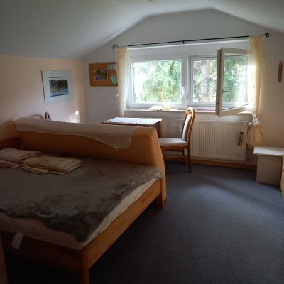 EIN ZIMMER IM DACHGESCHOSS MIT AUFZUG UND KELLERRAUM