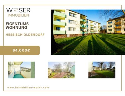 Sichere Kapitalanlage: Vermietete 3-Zimmer-Wohnung mit Landkreis als Mieter