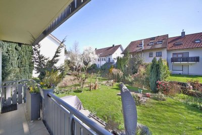 Charmante 3-Zimmer-Erdgeschosswohnung mit Garten und Balkon