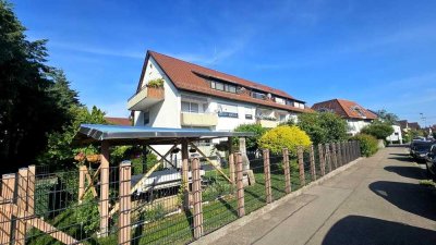 S-Möhringen - 2 Einheiten: Charmante DG-Wohnung + Hobbyraum mit Tageslichtbad im UG + Stellplatz (E)