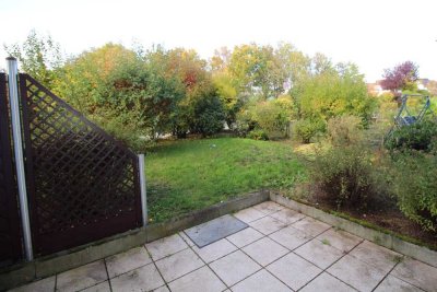 3-Zimmer-ETW mit Terrasse, Gartenanteil und Tiefgaragenstellplatz