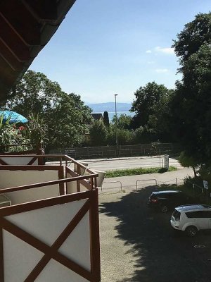 � Charmante 1-Zimmer-Wohnung mit kleinem Seeblick, Balkon & Tiefgarage – 200m Fussweg zum Bodensee