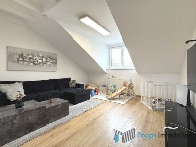 Modern und gemütlich - 3-Zimmer-Dachgeschosswohnung in zentraler Lage von Kelkheim