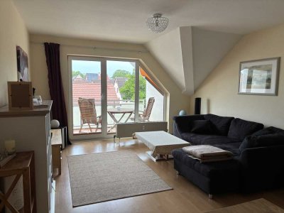 Helle Maisonette-Wohnung mit Südwest-Balkon in Mainz-Gonsenheim – möbliert ab 01.09.25 zu vermieten