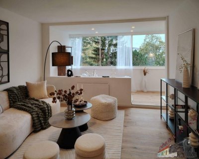 Helle 3-Zimmer-Wohnung mit tollem Ausblick in ruhiger Lage -top saniert- wartet auf Sie!