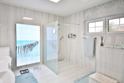 Modernes Wohnen trifft auf stilvolle Eleganz - exklusiver Bungalow in Feldrandlage!