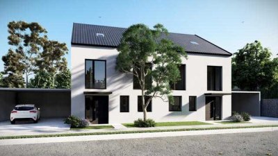 Neubau Doppelhaushälfte in familienfreundlicher Lage von Geisenfeld
