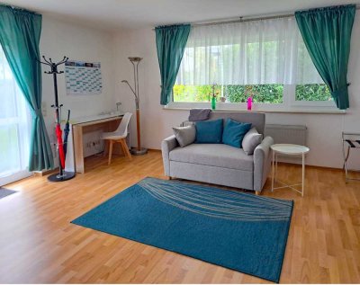Befristet: 1,5-Zimmer-Wohnung in Top-Lage - komplett eingerichtet - in Konstanz