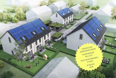 EFFIZIENZHAUS 40 - Garten, Sonne, Reihenhaus – jetzt wird’s heimelig! | RH 04