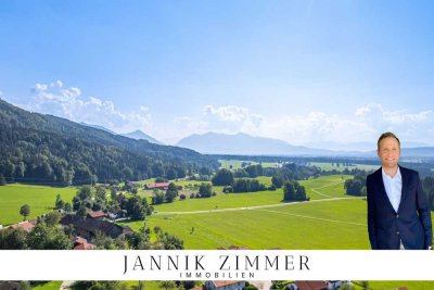 Einzugsbereit mit Bergblick - 2-Zimmer-Wohnung in gepflegter Wohnanlage in Bad Heilbrunn