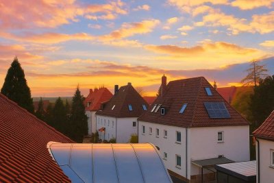 Moderne Wohlfühlwohnung im Dachgeschoss mit Dachterrasse in Tonna  (902.1503)