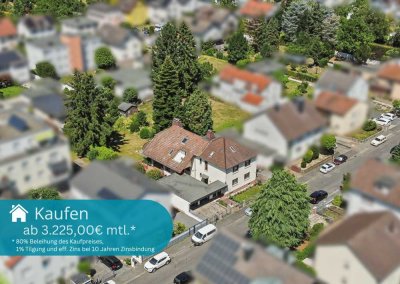 ++Wohnen in Balance – Großzügiges Zweifamilienhaus mit Garten und viel Potenzial++