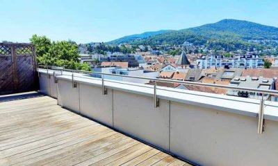 3- Zimmer- Penthouse- Wohnung mit 2 Dachterrassen im Zentrum von Neustadt an der Weinstraße
