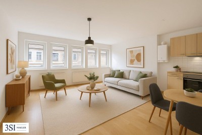 Dachgeschoß-Maisonette mit optimaler Aufteilung für viel Privatsphäre und großzügiger Ostterrasse