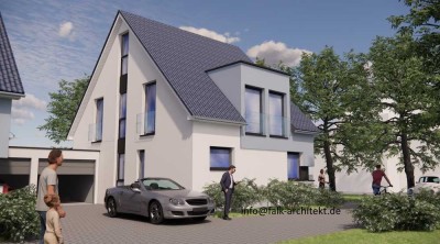 inkl. Grundstück, KfW 40, freistehendes Einfamilienhaus zum Festpreis! PV-Anlage und Wärmepumpe