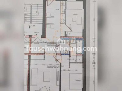 Tauschwohnung: Schöne 3-Raum-Wohnung in Südvorstadt