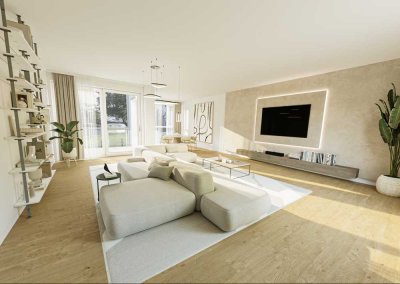 Ab sofort bezugsfrei! Exklusive Neubauwohnung mit Balkon und 2 Tiefgaragenstellplätzen in Bonn