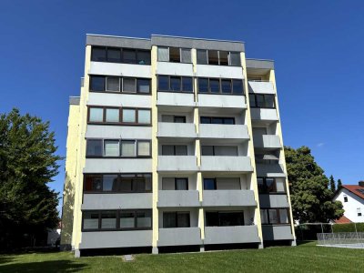Freundliche und gepflegte 2-Raum-Wohnung mit Balkon und EBK in Memmingen - Ammendingen