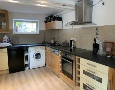 Ansprechende 1-Zimmer-Souterrain-Wohnung in Bensheim-Langwaden