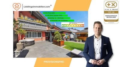Leben & Komfort auf 258 m²: Familienfreundliche Doppelhaushälfte mit PV &  Speicher und Grillhütte
