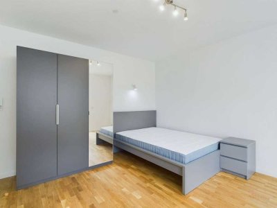 Zentral gelegene Stadt-Wohnung mit Terrasse und Blick ins Grüne.