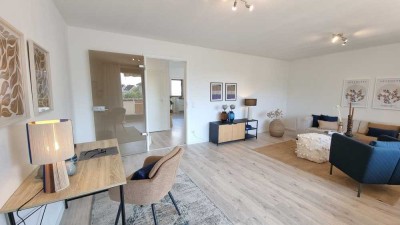 3,5 Zi.-ETW in sympathischem 4 Familienhaus mit West-Balkon in bevorzugter Wohnlage im Sand