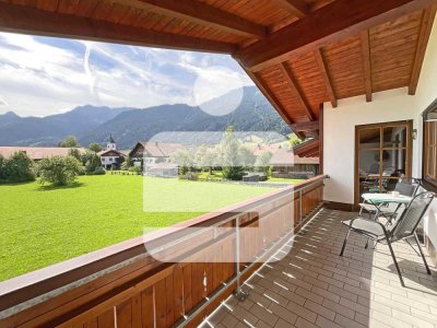 Herrliche Aussicht - die Berge zum greifen nah
