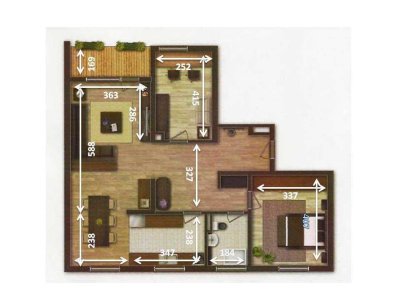 ruhige 3 Zimmer Wohnung im beliebten Kronshagen