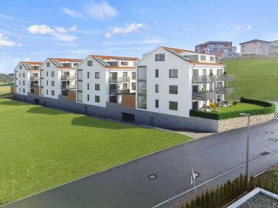 Neubau KfW-40-QNG: Helle und freundliche 4,5-Zi-Eigentumswohnung mit schönem Sonnenbalkon