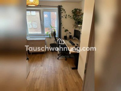 Tauschwohnung: Moderne 3 Zimmer Wohnung mit Balkon - Suche 2-3 Zimmer 60qm