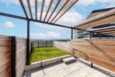 Dachgeschoss 3 Zimmer mit Dachgarten, klimatisiert - provisionsfrei + Jahreskarte Wr. Linien