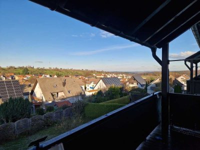 Sehr schöne Wohnung mit Fernblick