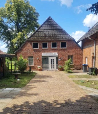Alleinlage! Resthof 4 Gebäude 1 Neubau  bei Verden für Handwerker, Großfamilien & Selbstversorger