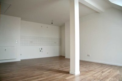 Kleine 2 Zimmer-Dachgeschosswohnung in Jüterbog | 49qm |