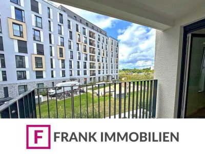 FRANK IMMOBILIEN -FRANK IMMOBILIEN modern- stilvoll- sonnig! 2 Zi, Neubau TG Stellplatz möglich!