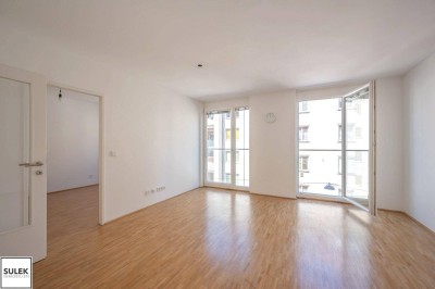 Nähe Floridsdorf Bahnhof (S+U): gepflegte 2-Zimmer-Wohnung mit tollen Lichtverhältnissen