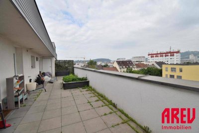 IDEALE 4 ZIMMERWOHNUNG MIT 2 TERRASSE NAHE DER DONAU - TOP 36
