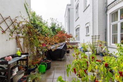 Luxuriöse 2,5-Zimmer-Eigentumswohnung mit großer Terrasse im Aachener Zentrum - bezugsfrei!