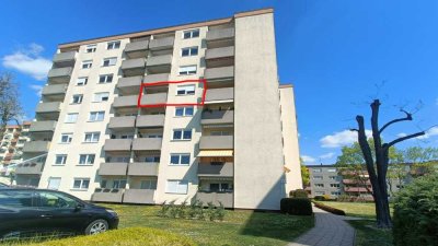 Gepflegte 3-Zimmer Wohnung mit Balkon im 4. OG in Eggenstein-Leopoldshafen