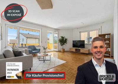 Lichtdurchflutete 3-Zimmer-Wohnung in Top Lage von Kassel Harleshausen