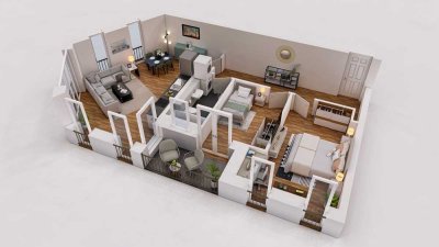 Erstbezug nach Sanierung mit EBK und Balkon: ansprechende 3-Zimmer-Wohnung in Leipzig