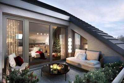 WEIHNACHTS-SPECIAL: Charmante 5-Zimmer-Maisonette mit Terrasse und Garten