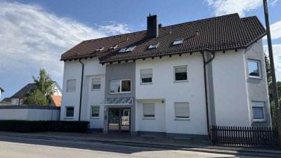 Bobingen: 3-ZKB Gartenwohnung mit Garage und 2 großen Kellerräumen