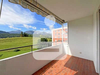 Etagenwohnung mit traumhaftem Bergblick